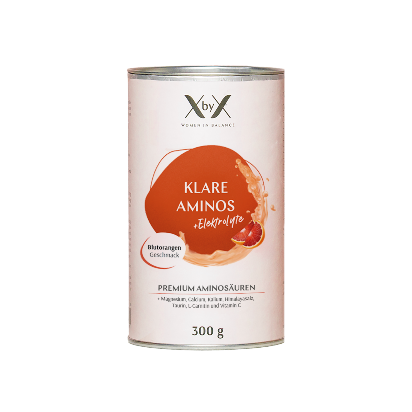 Klare Aminos + Elektrolyte Produktverpackung